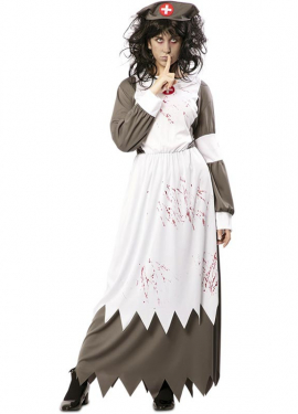 Zombie Nurse Costume for Women