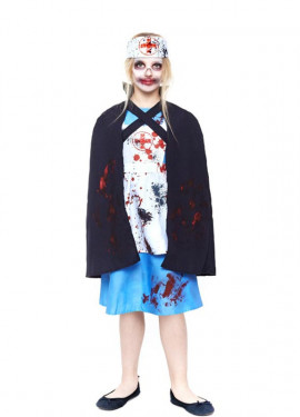 Disfraz de animadora zombie para niña - Comprar en Disfraces Bacanal