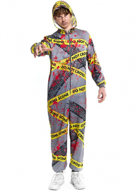 Men's Crime Scene Costume