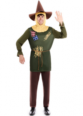 Scarecrow costume for men