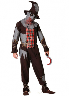 Men's Bloody Scarecrow Costume