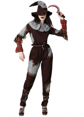 Women's Bloody Scarecrow Costume