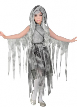 Disfraz de Espíritu Fantasma Encadenado para niña