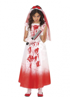 Bloody Wife Costume for Girls