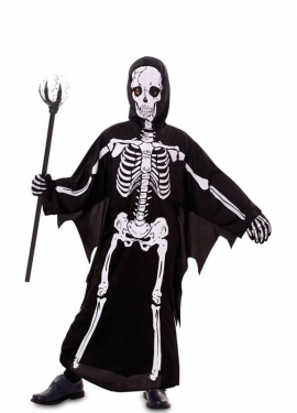 Skeleton with Wings Costume for children