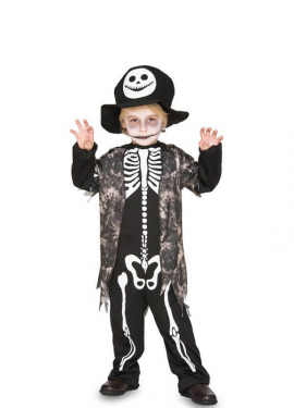 Skeleton Costume with Vest for child