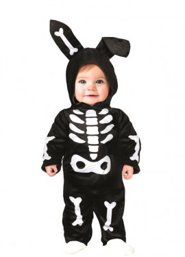 Baby Bunny Skeleton Costume