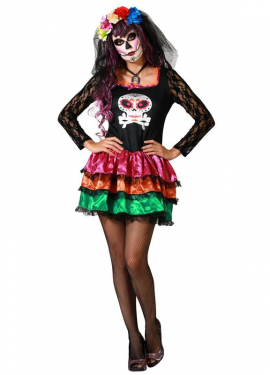 Mexican Skeleton Costume for women