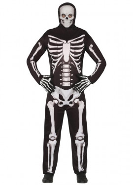 Skeleton costume for men