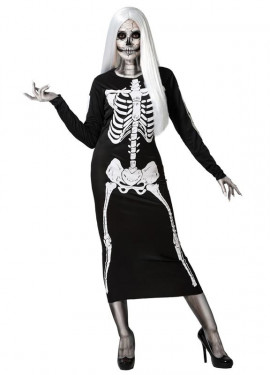 Skeleton costume for women