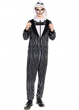 Men's Suited Skeleton Costume