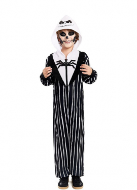 Suited Skeleton Costume for Boys