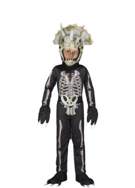 Triceratops Skeleton Costume for Kids