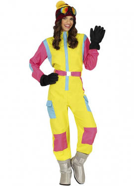 Yellow Skier Costume for Women