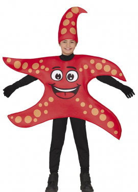 Red Starfish Costume for Kids