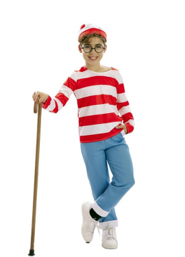 Striped Hiker Costume for Boys