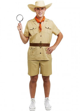 Classic Explorer Costume with Belt for Men