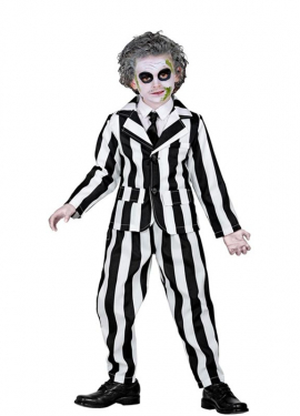 Striped Ghost Costume for Boys