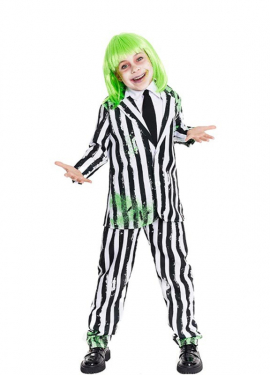 Striped Ghost Costume for Boys