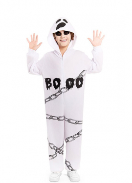 Chained Ghost Costume for Boys