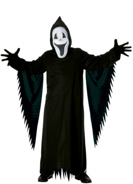 Masked Ghost Costume for Kids