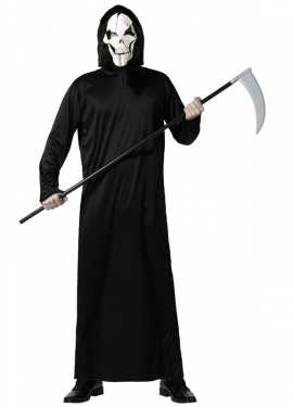 Black Dark Ghost Costume for Men