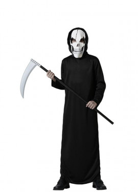 Black Dark Ghost Costume for Children