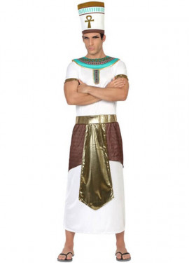 Disfraz de Faraón Egipcio Dorado para hombre