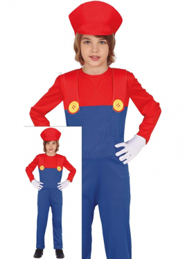 Plumber costume for children