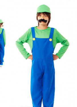 DISGUISE Costume Luigi Super Mario Bambino, Costume Videogiochi Bambini  Disponib
