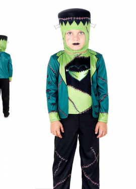 Child's Dark Franky Hooded Costume