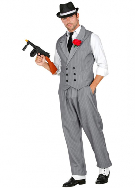 gangster costume with tie