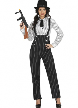 Millionaire Gangster Costume for Women