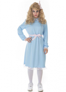 Blue Ghost Twin costume for women