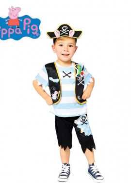 George Pirate Peppa Pig costume for children