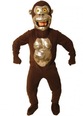 Fato de gorila para adulto