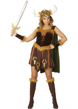 Viking Warrior Costume for Women