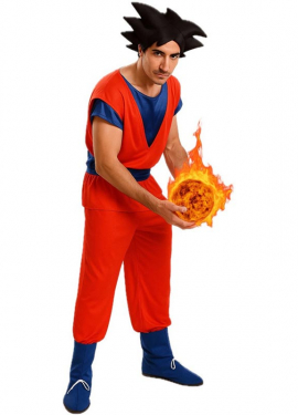 Fato de guerreiro espaço vermelho para homem
