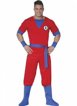 Fighter Warrior Costume for Adult Men