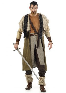 Medieval Warrior Erik Costume for Men