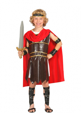 Roman Warrior Costume for Boys