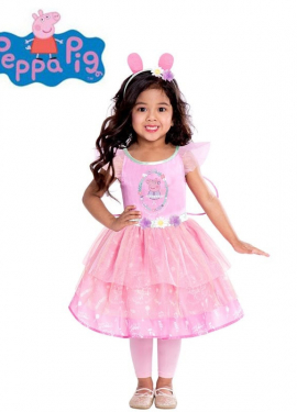 Peppa Pig Pink Fairy Costume for Girls