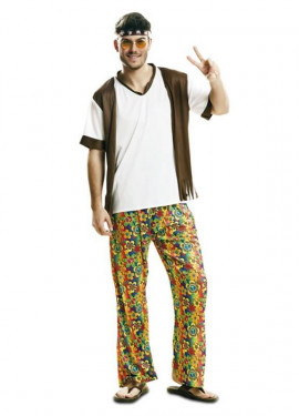 Disfraz de Happy Hippie para hombre