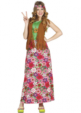 Happy Hippie Costume for Women