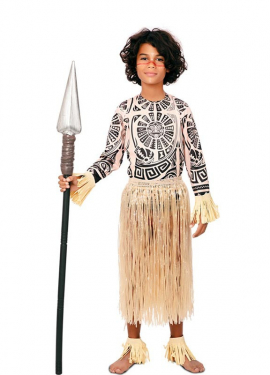 Hawaiian Maui Hawaiian Demigod Costume for Kids