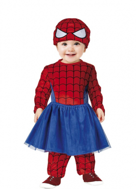 Spider Heroine Costume for Baby