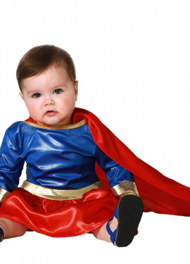 Kryptonian Heroine Baby Costume