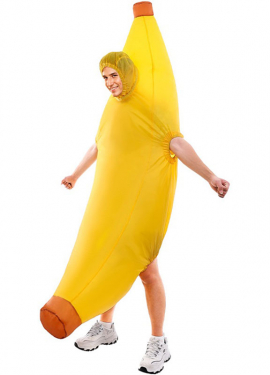 Disfraz de Hinchable Banana para adulto