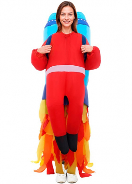 Inflatable Rocket Costume for Adults