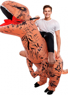 Inflatable Dino costume for adults